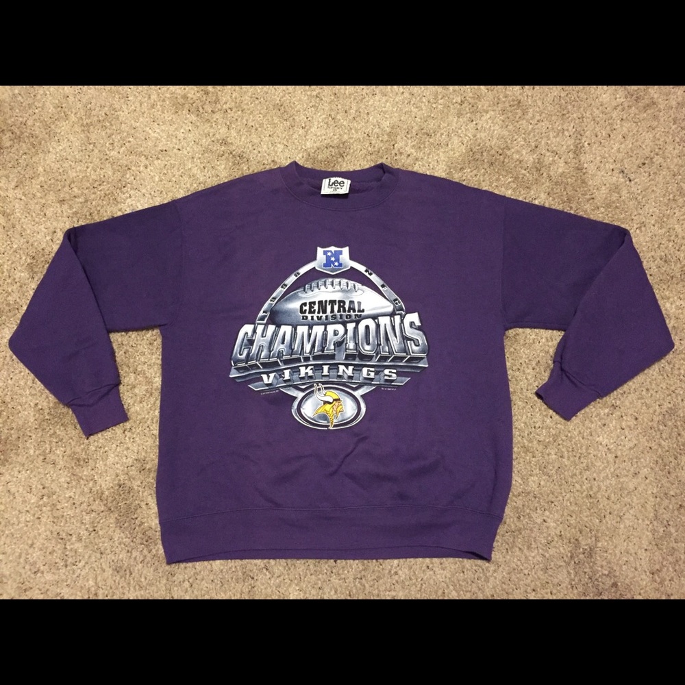 Minnesota Vikings Crewneck Sweatshirt 1998 Vintage